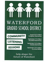 Upcoming community listening sessions